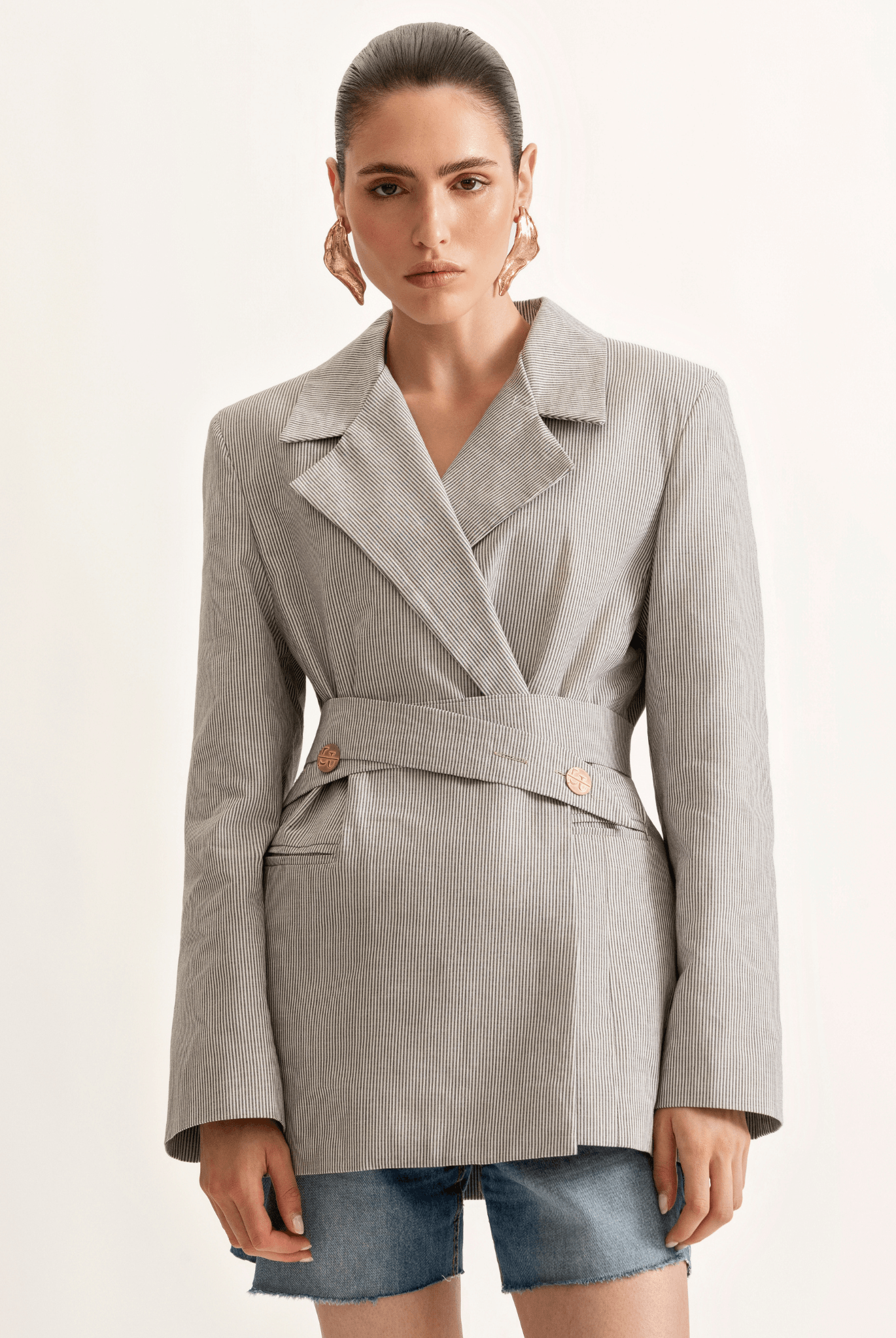 Blazer Alessia Righe - Giorgia Fratta