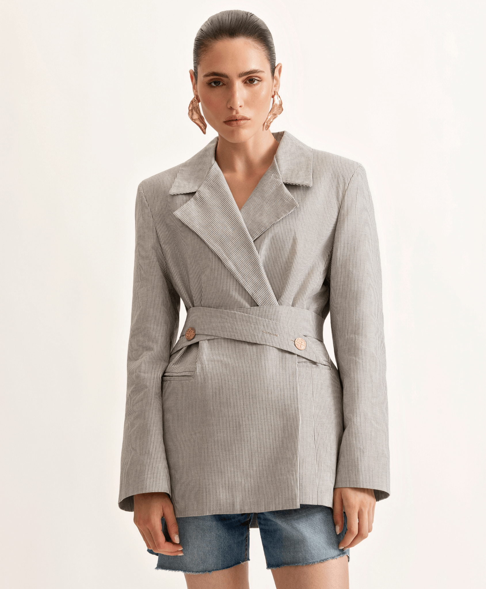 Blazer Alessia Righe - Giorgia Fratta