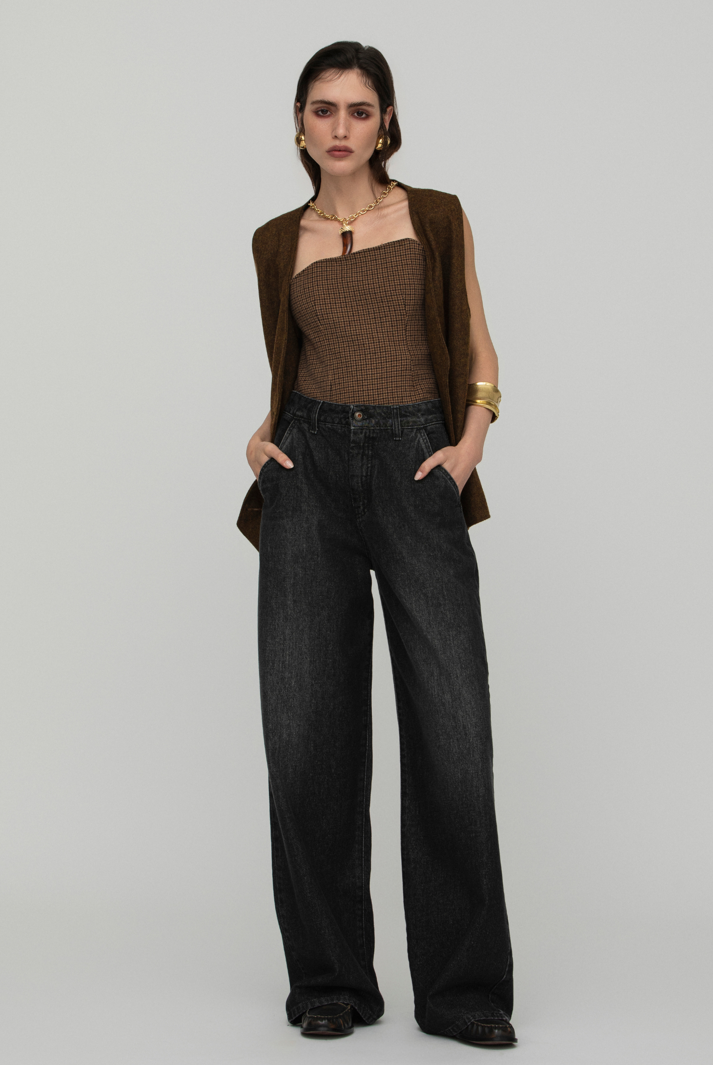 Jeans Elodie Nero - Giorgia Fratta