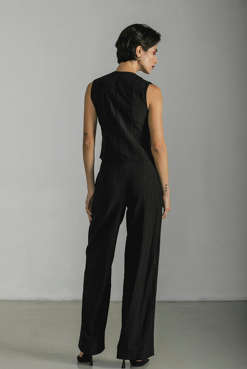 Gilet Isabella Gessato - Giorgia Fratta